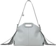 maje Grained leather Miss M bag