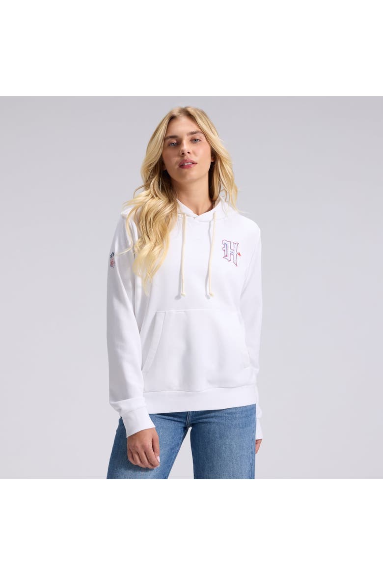 Women's Nike  White Houston Texans 2026 Rivalries Collection Standard Issue Sideline Pullover Hoodie, Main, color, White