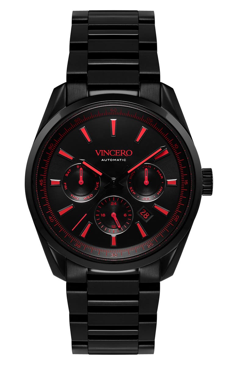 Vincero The Reserve Nebula Automatic Chronograph Bracelet Watch, 41mm, Main, color,