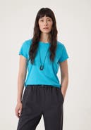 Hush Slim Fit Slub Cotton Crew T-Shirt