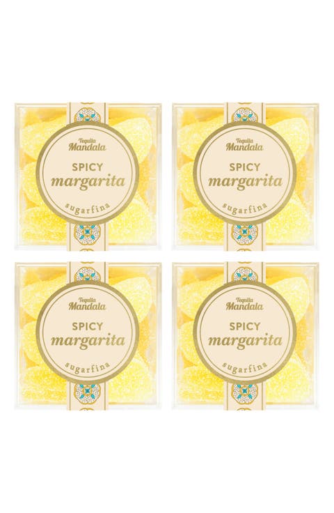 x Tequila Mandala Spicy Margarita Set of 4 Candy Cubes