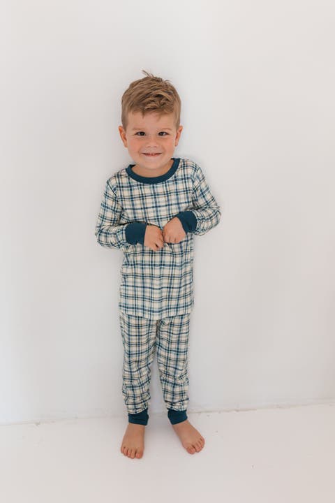 Deacon Two Piece Sleepwear Set (Toddler, Little Kid & Big Kid)