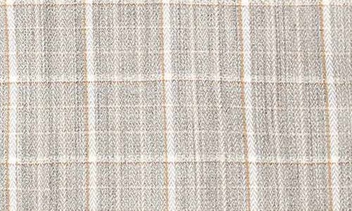 David Donahue Printed Sport Shirt In Neutral