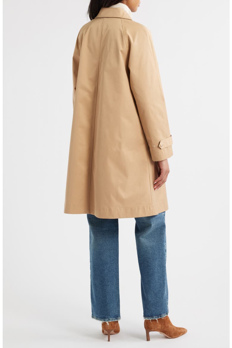 Long Rain Coat, Alternate, color, KHAKI