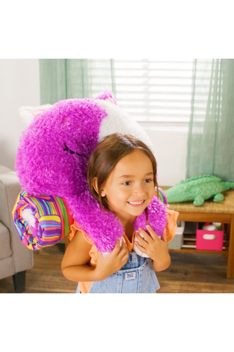 Cat Pillow & Sleepy Sack Large, Alternate, color, Multicolored