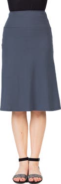 24sevenKid Casual Elastic Waist A-Line Skirt
