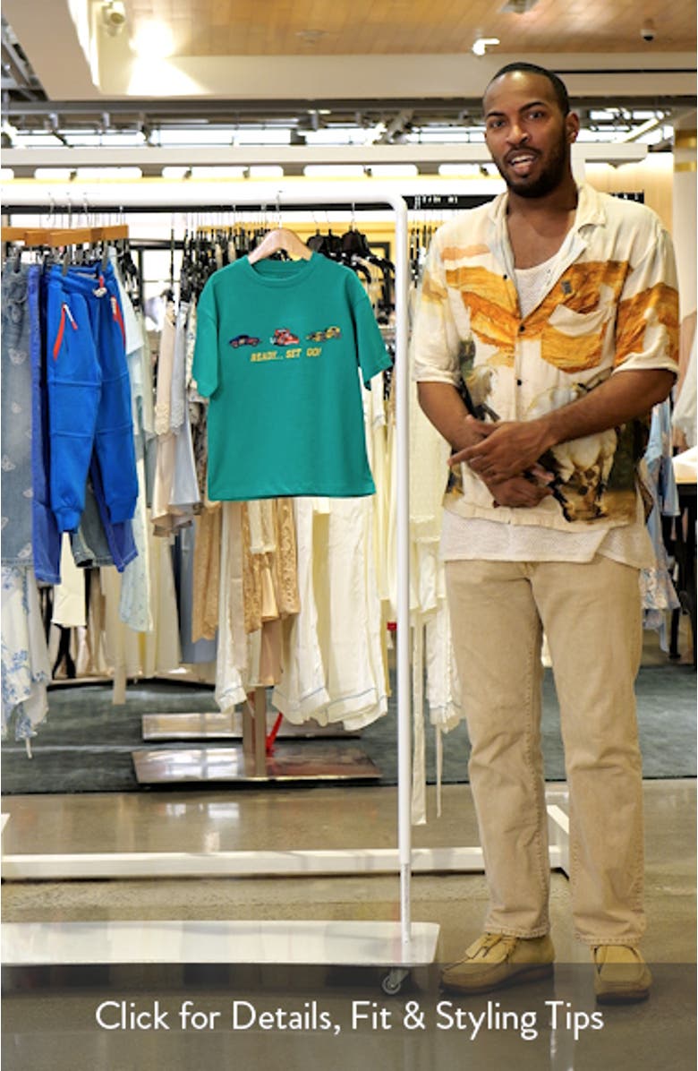 Kids' Embroidered Cars T-Shirt, sales video thumbnail