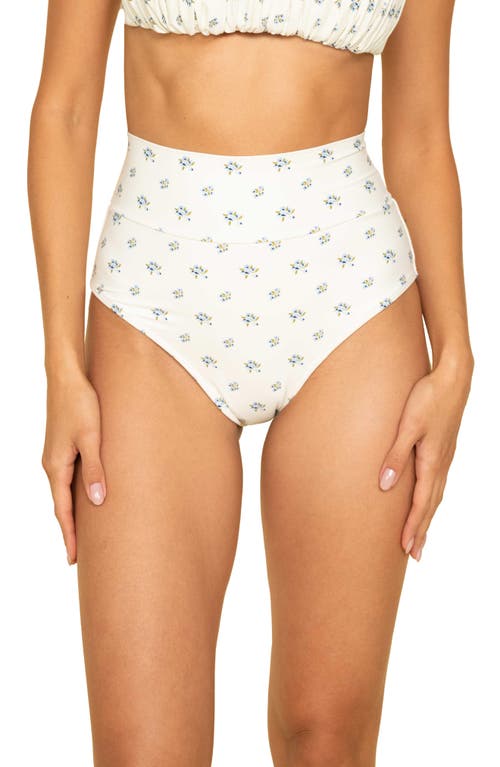 MONTCE MONTCE ADDED COVERAGE HIGH WAIST BIKINI BOTTOMS