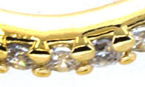 Panacea Crystal Double Row Ear Cuff