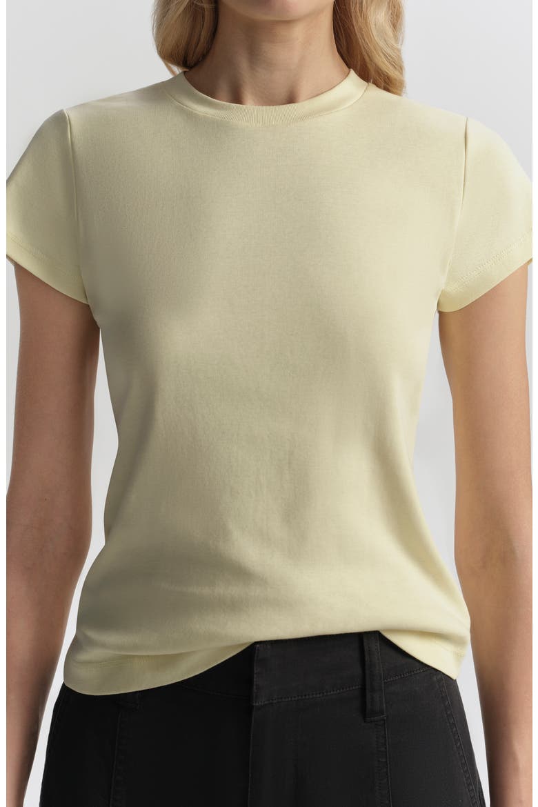 Harper T-Shirt, Alternate, color, LIGHT CANARY