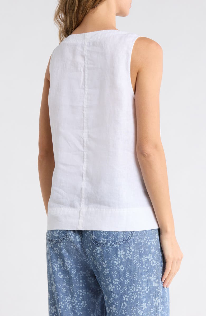 Tommy Bahama Coastalina Sleeveless Top, Alternate, color, White