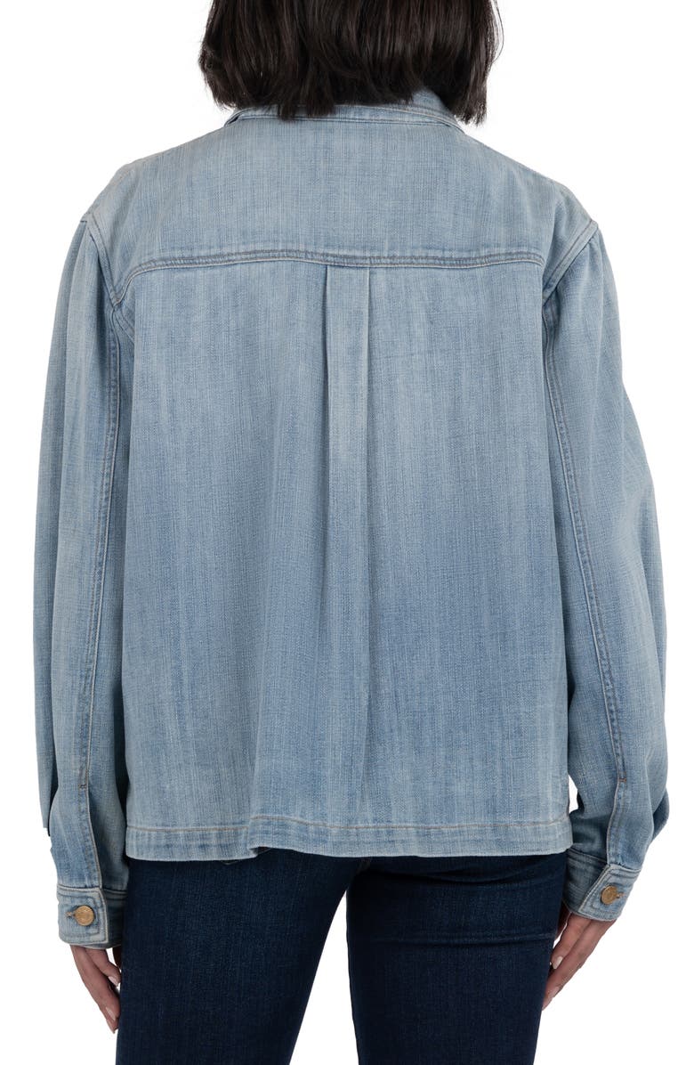 KUT from the Kloth Adelyn Denim Jacket, Alternate, color, Light Wash