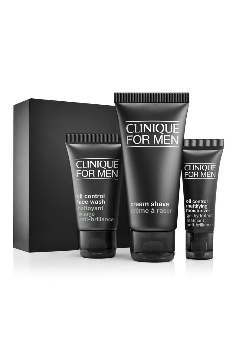 for Men Starter Kit for Combination Oily to Oily Skin Types, Main, color, NO COLOR