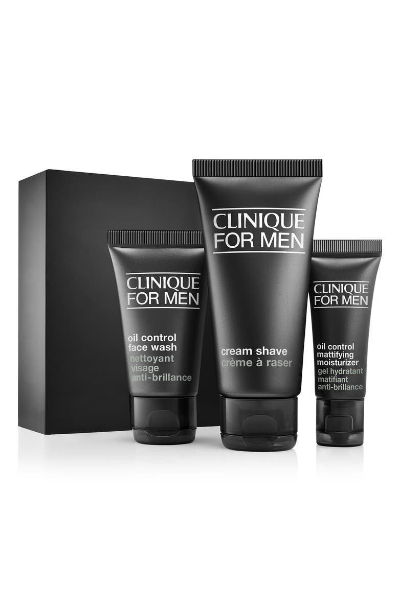 Clinique for Men Starter Kit for Combination Oily to Oily Skin Types, Main, color,