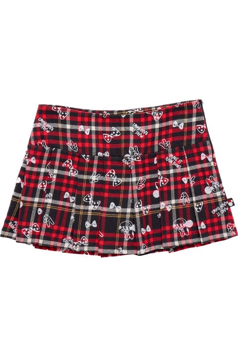 Minnie Mouse Pleated Skirt