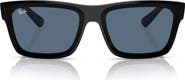 Ray-Ban Warren 57mm Rectangular Sunglasses