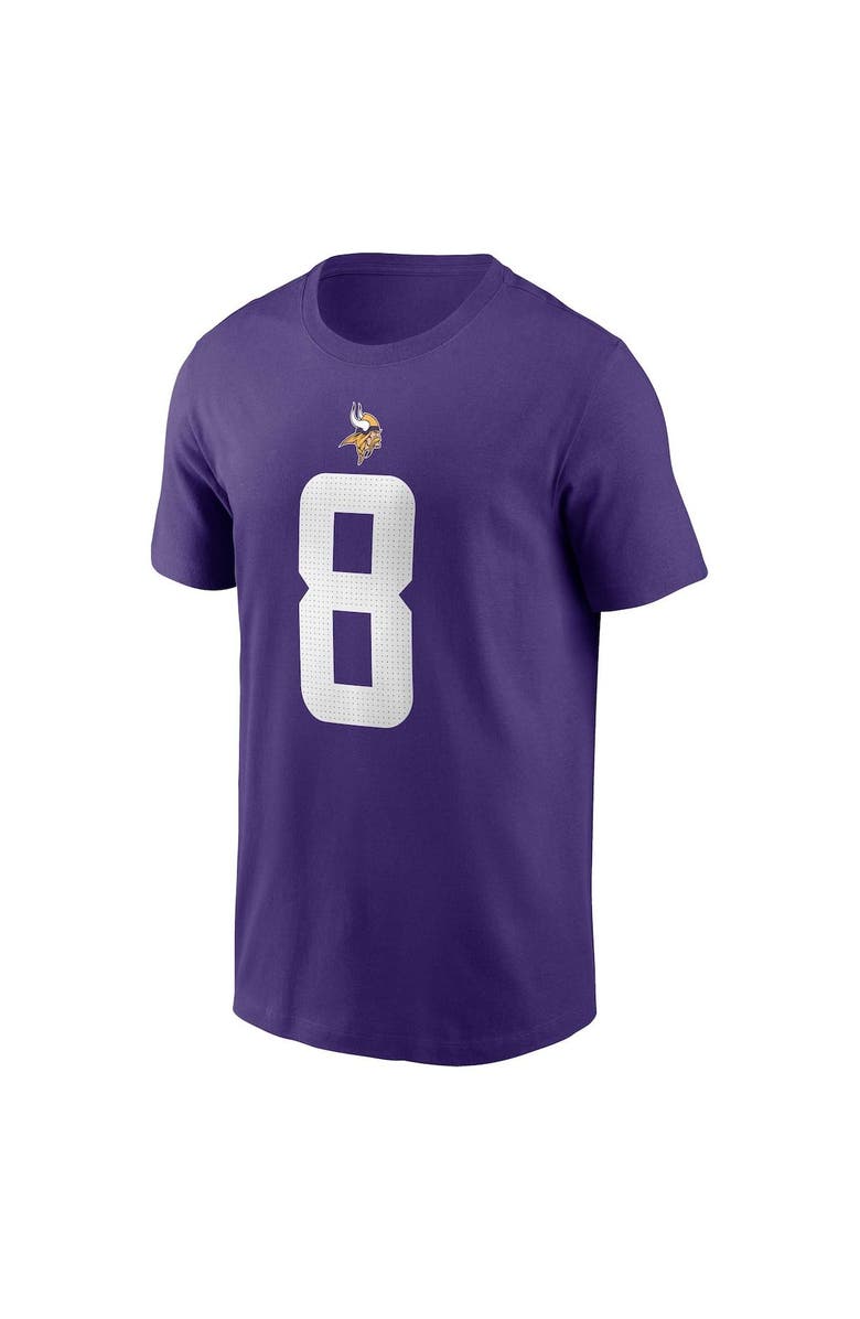 Nike Men's Nike Kirk Cousins  Purple Minnesota Vikings  Player Name & Number T-Shirt, Alternate, color, 