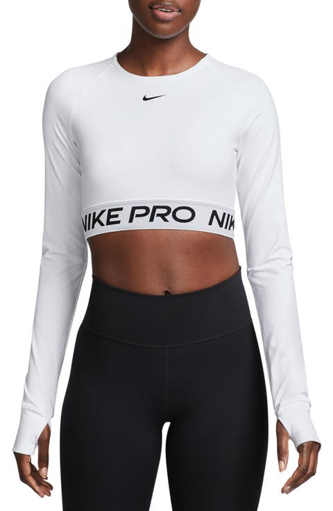 Pro 365 Dri-FIT Long Sleeve Crop Top