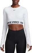 Nike Pro 365 Dri-FIT Long Sleeve Crop Top