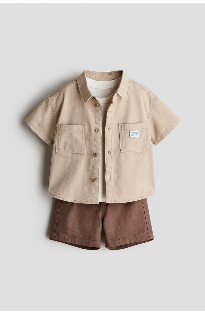 H&M 3-piece Cotton Set, Main, color, 