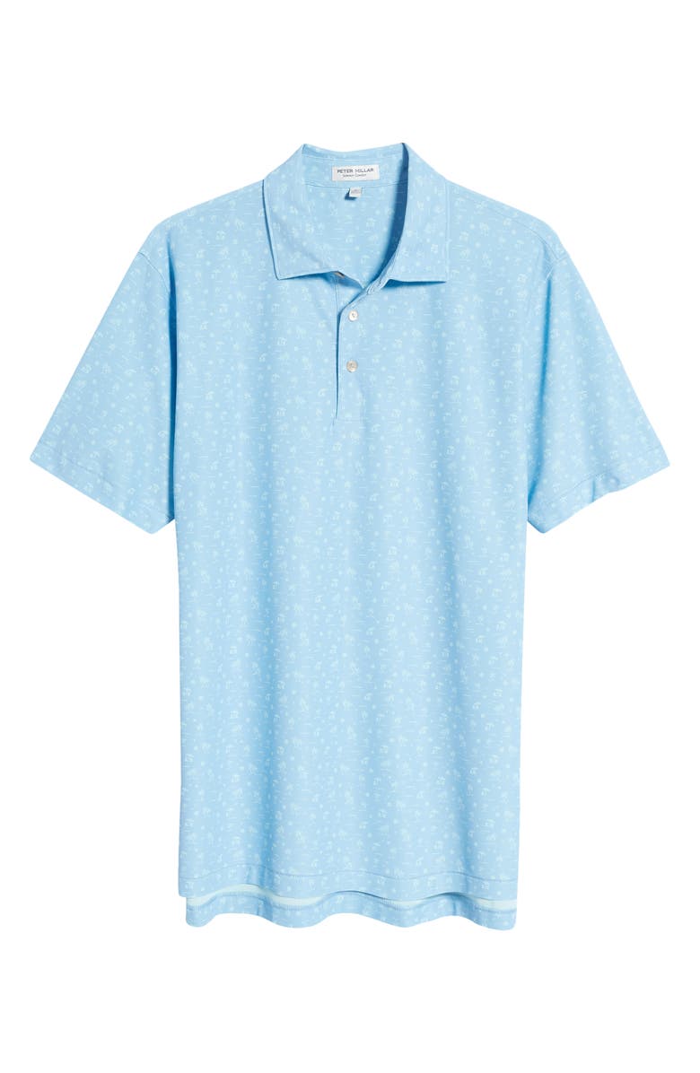 Peter Millar Shark Tooth Island Performance Polo, Alternate, color, 