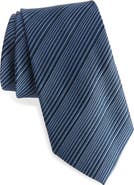 Duchamp Textured Jacquard Silk Tie