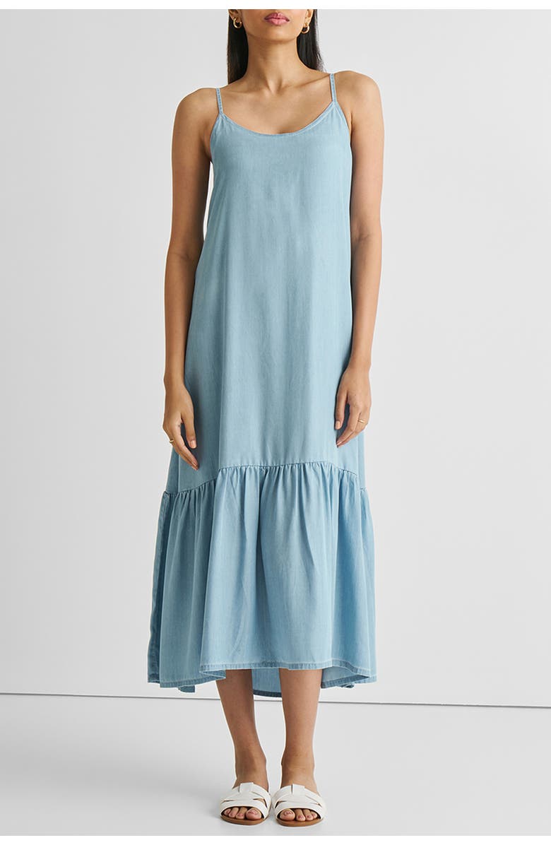 Reistor Flowy Maxi with Adjustable Straps, Main, color, Ocean Blue