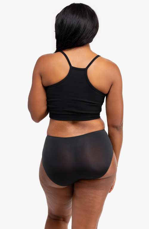 Uwila Warrior No Brainer Seamless Briefs In Tap Shoe Black