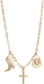 Nashelle Rodeo Charm Necklace