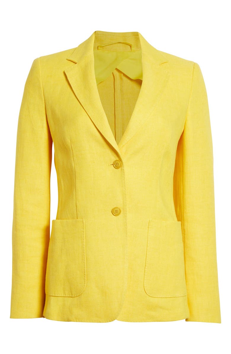 Max Mara 'Gallia' Linen Jacket, Alternate, color,