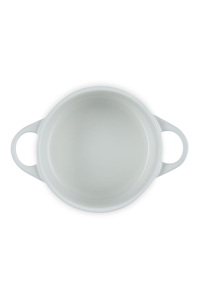 Mini Round Cocotte, Alternate, color, WHITE