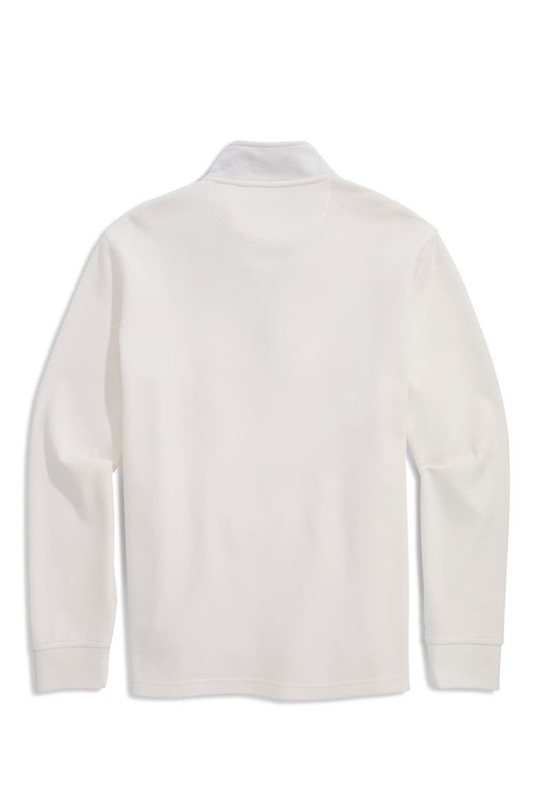 Saltwater Stripe Quarter Zip Pullover, Alternate, color, AMERICANA MARSH