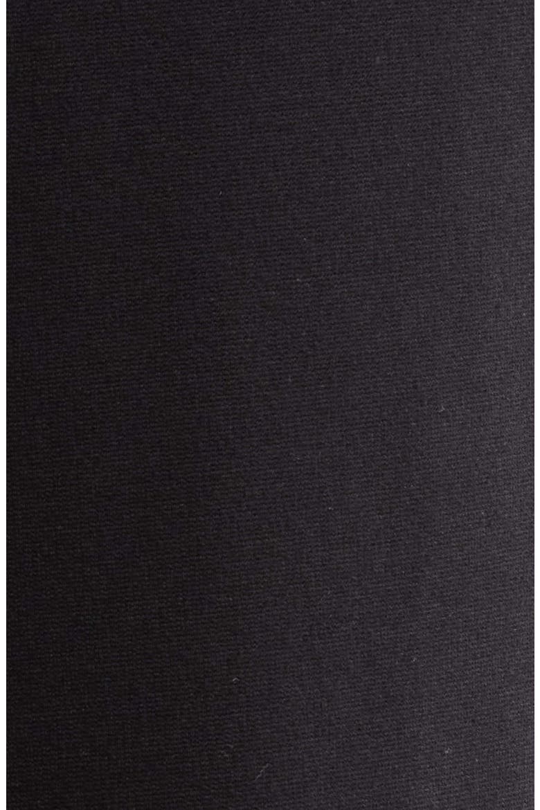Ponte Pull-On Wide Leg Pants, Alternate, color, BLACK