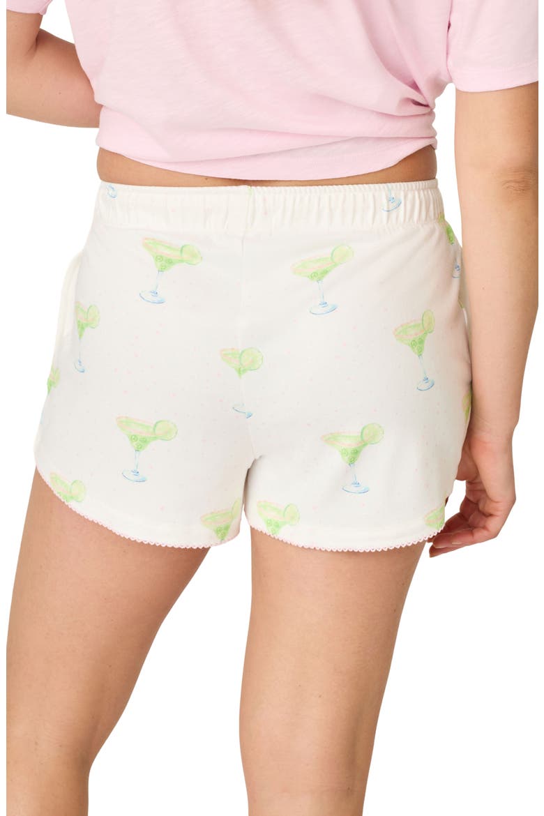 Margarita Mama Pajama Shorts, Alternate, color, IVORY