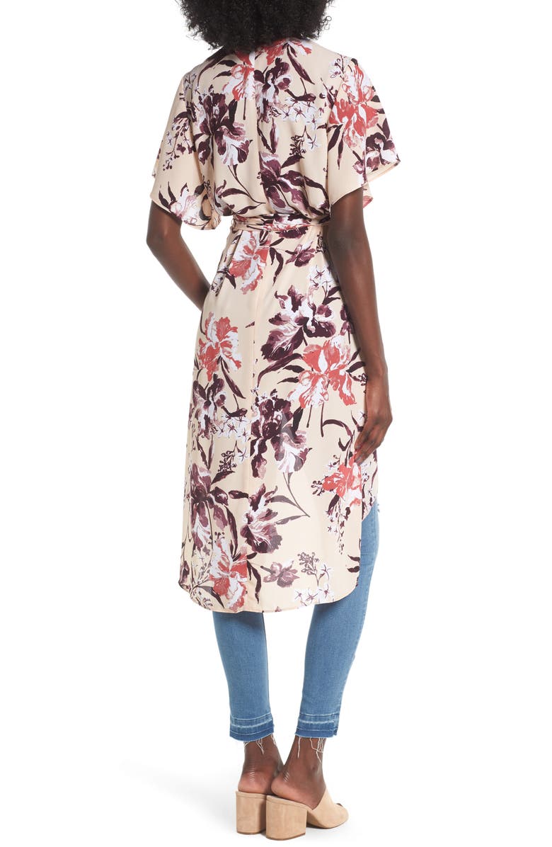 Leith High/Low Wrap Tunic, Alternate, color, 