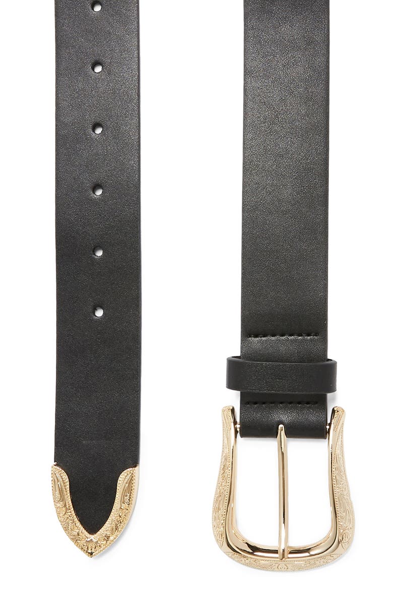 Topshop Dallas Western Belt, Alternate, color,