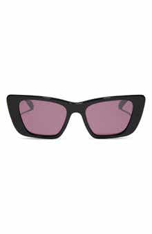 DIFF Aura 51mm Polarized Cat Eye Sunglasses