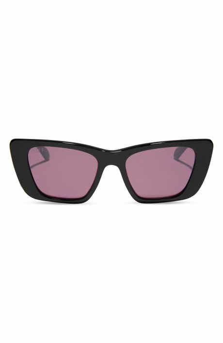 DIFF Aura 51mm Polarized Cat Eye Sunglasses