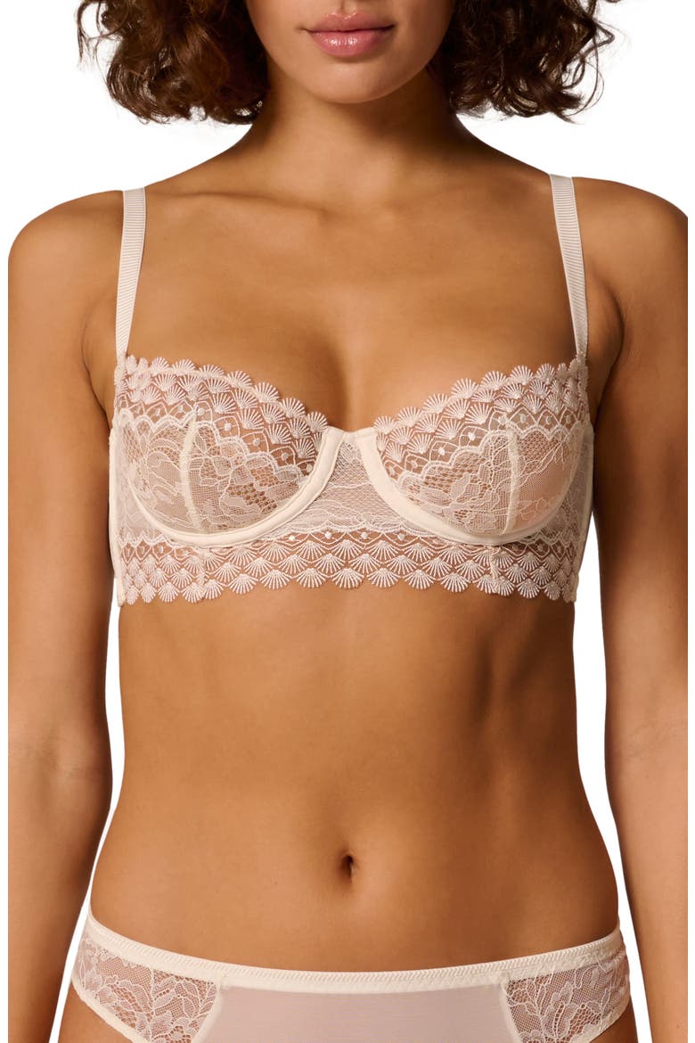 Radieuse Underwire Demi Bra, Main, color, IVORY