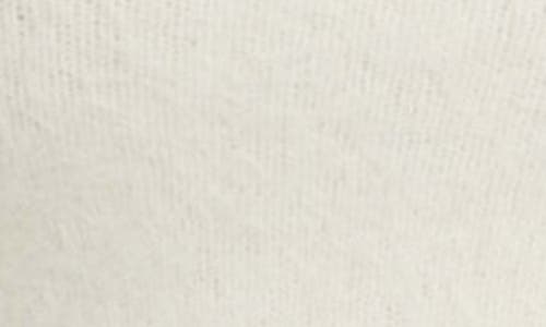 Marciano Agnes Alpaca Blend Short Sleeve Sweater In White