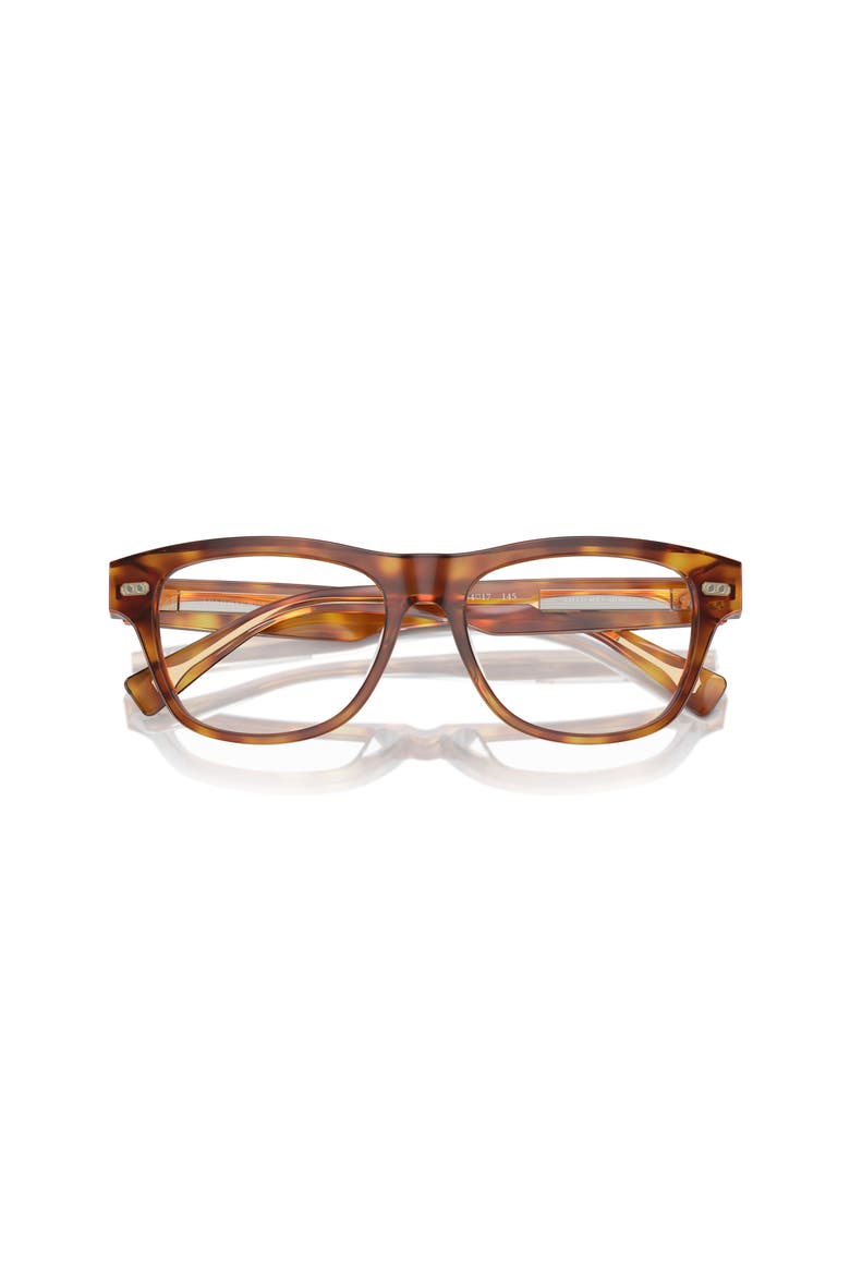 54mm Rectangle optical glasses, Alternate, color, Tortoise