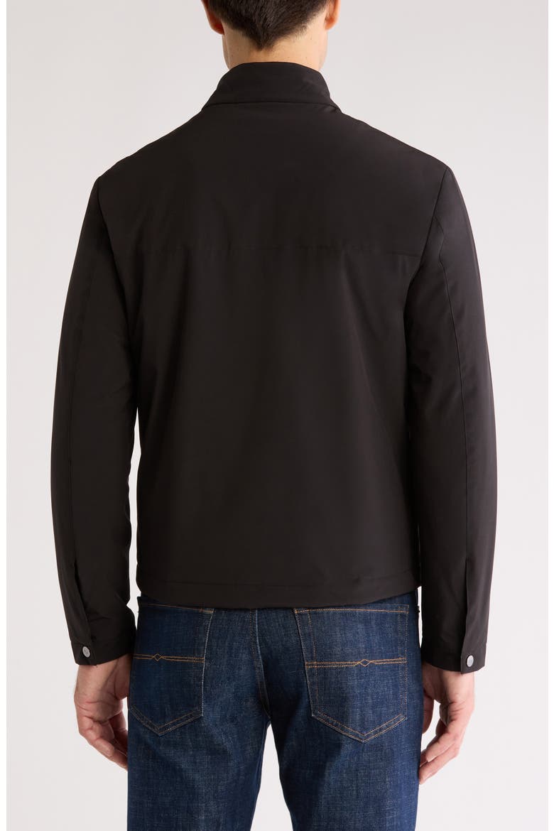 Burt Bomber Jacket, Alternate, color, BLACK