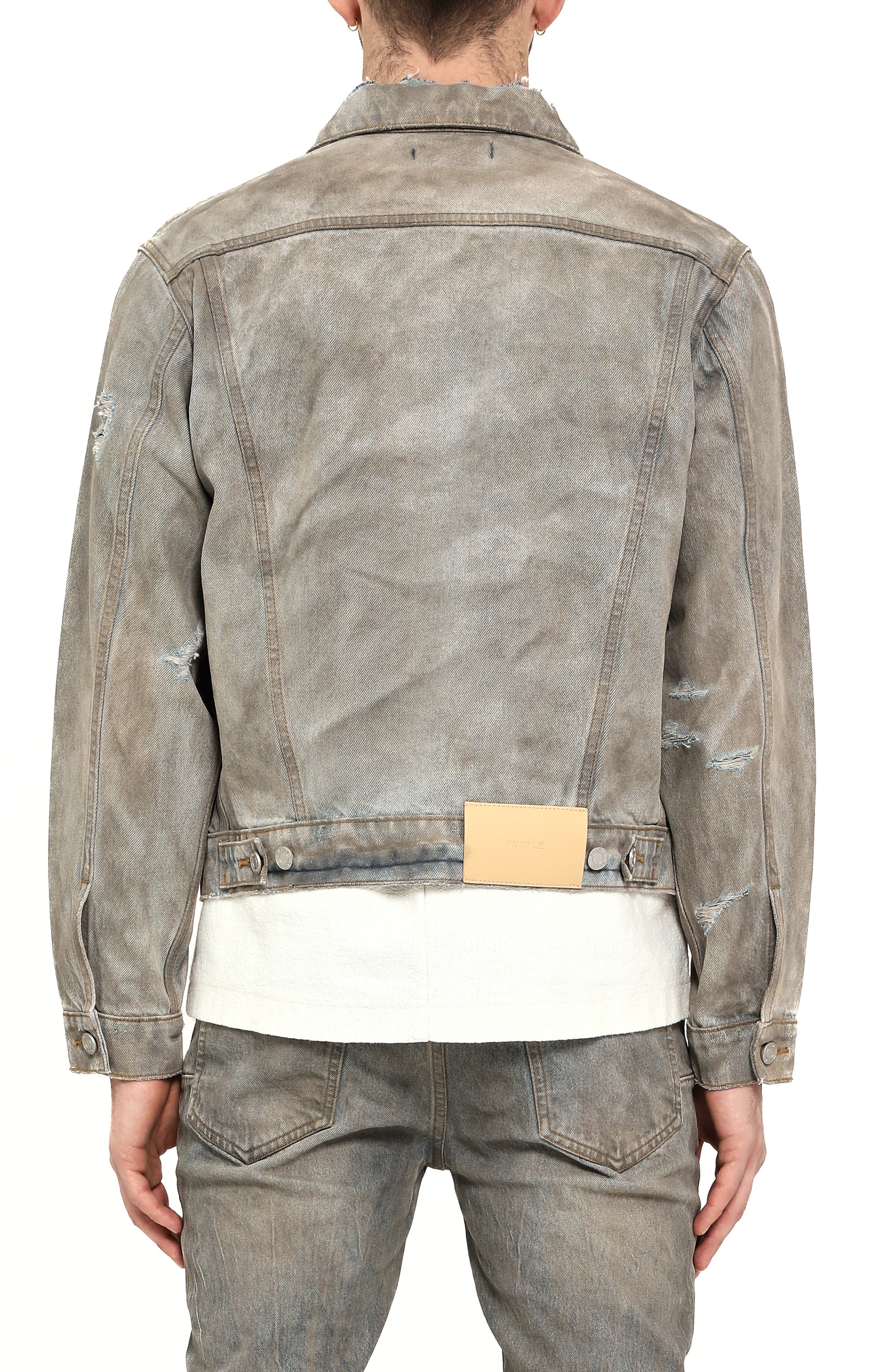Arcilla Distressed Denim Jacket - image 2