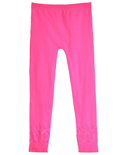 Kids' Lovely Lace Comfort Stretch Leggings
