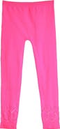 MeMoi Kids' Lovely Lace Comfort Stretch Leggings