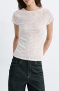 MANGO Raised Embroidery T-Shirt