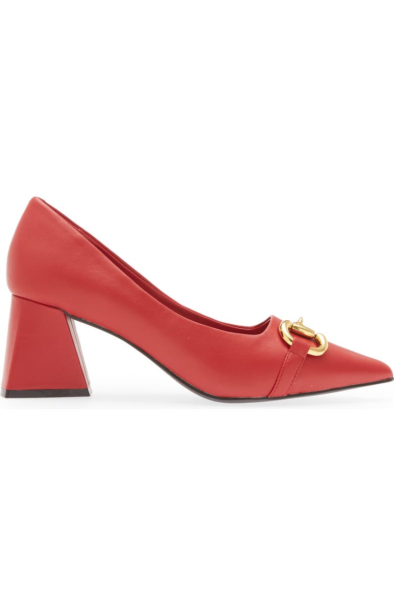 Jeffrey Campbell Happy Hour Pointed Toe Pump, Alternate, color, Red Gold