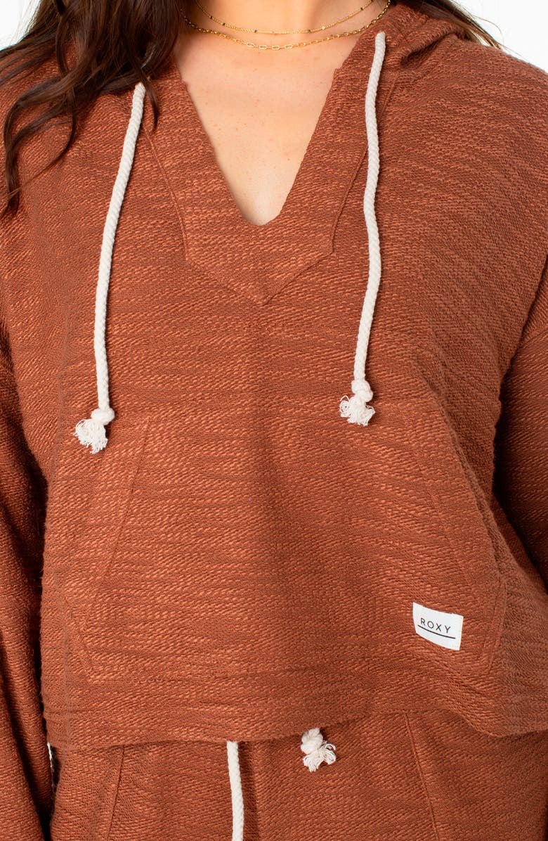 Roxy Rich Coast Hoodie, Alternate, color, Carob Brown