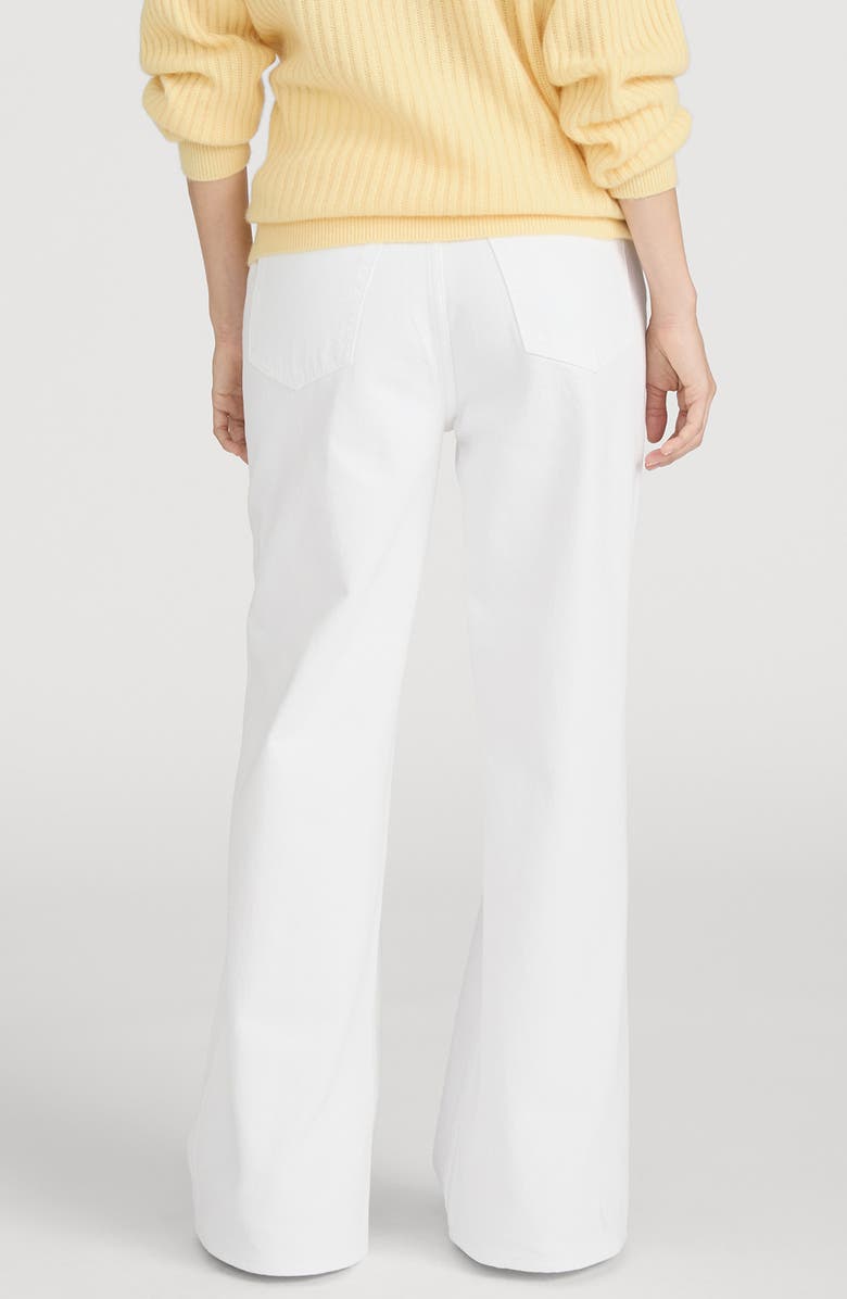 FRAME The Pixie Loose Ripped Wide Leg Jeans, Alternate, color, White Destruct