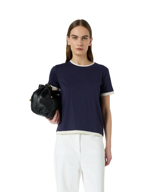 Mirabel Contrast Trim T-Shirt